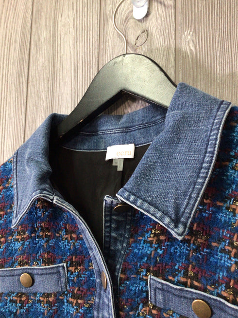 Ecru Tweed Jacket Size Small